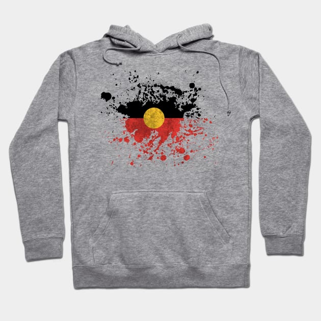 Aboriginal Flag Hoodie by CF.LAB.DESIGN